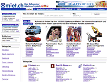 Tablet Screenshot of miet.ch